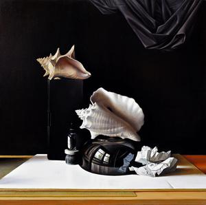 Classical Still Life, 2010, oil on canvas, 30 x 30 in