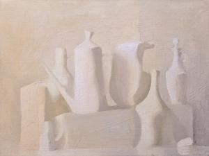 Shades of White, 1994, oil on canvas, 15 x 20 in